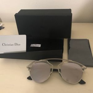 ****SOLD**** DIOR So Real Palladium Sunglasses